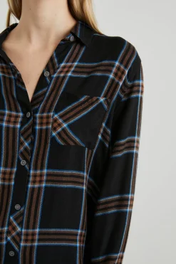HUNTER SHIRT - COBALT CHESTNUT|Rails Best Sale