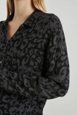 HUNTER SHIRT - DIFFUSED CHARCOAL|Rails Outlet