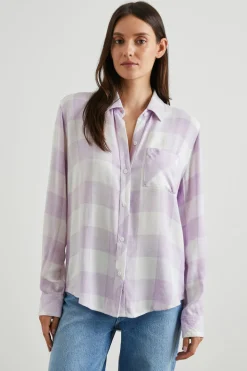 HUNTER SHIRT - LAVENDER EGRET|Rails Fashion
