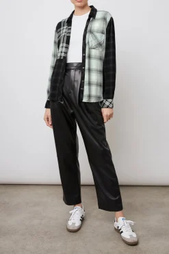 HUNTER SHIRT - MIXED ONYX PLAID|Rails Best