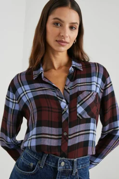 HUNTER SHIRT - MULBERRY PLUM|Rails Best Sale