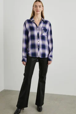 HUNTER SHIRT - ORCHID NAVY|Rails Clearance