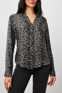 HUNTER SHIRT - UMBER LEOPARD SPOTS|Rails Shop