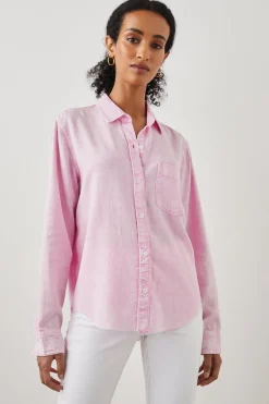 INGRID RAW SHIRT - COTTON CANDY|Rails Sale