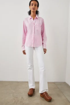 INGRID RAW SHIRT - COTTON CANDY|Rails Sale