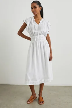 IONA DRESS - WHITE LACE DETAIL|Rails Outlet