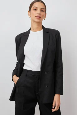 JAC BLAZER - BLACK|Rails Shop