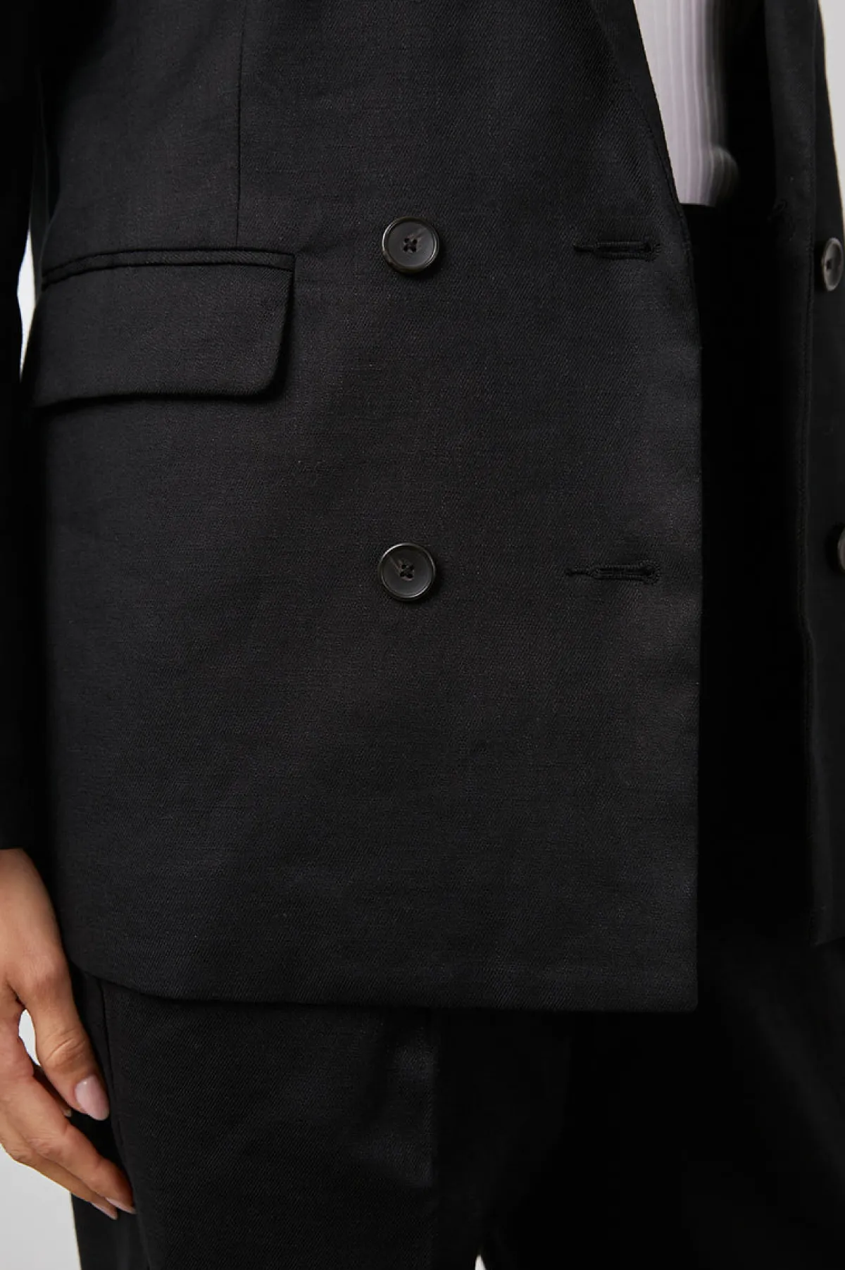 JAC BLAZER - BLACK|Rails Shop