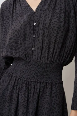 JASMINE DRESS - SPOTTED SLATE|Rails Outlet