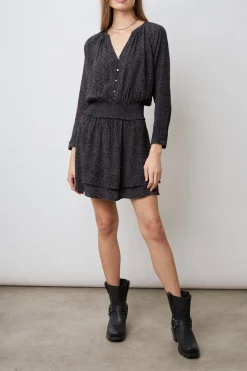 JASMINE DRESS - SPOTTED SLATE|Rails Outlet