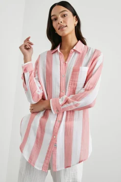 JAYLIN SHIRT - PLAYA STRIPE|Rails Shop