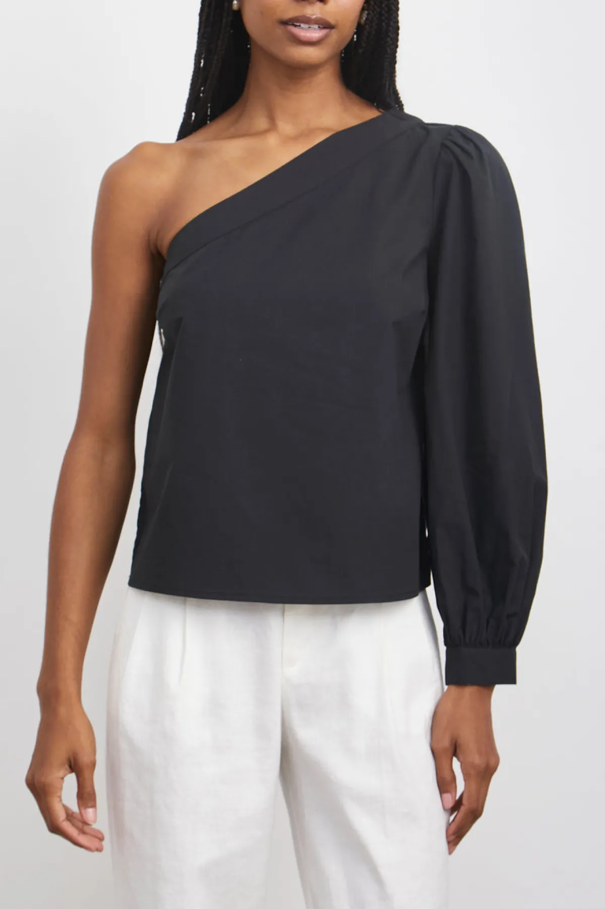 JILL TOP - BLACK|Rails Online