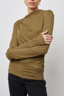 JOELLE TOP - OCHRE|Rails Cheap