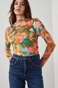 JOELLE TOP - TERRA FLORAL|Rails Sale