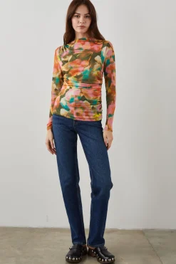 JOELLE TOP - TERRA FLORAL|Rails Sale