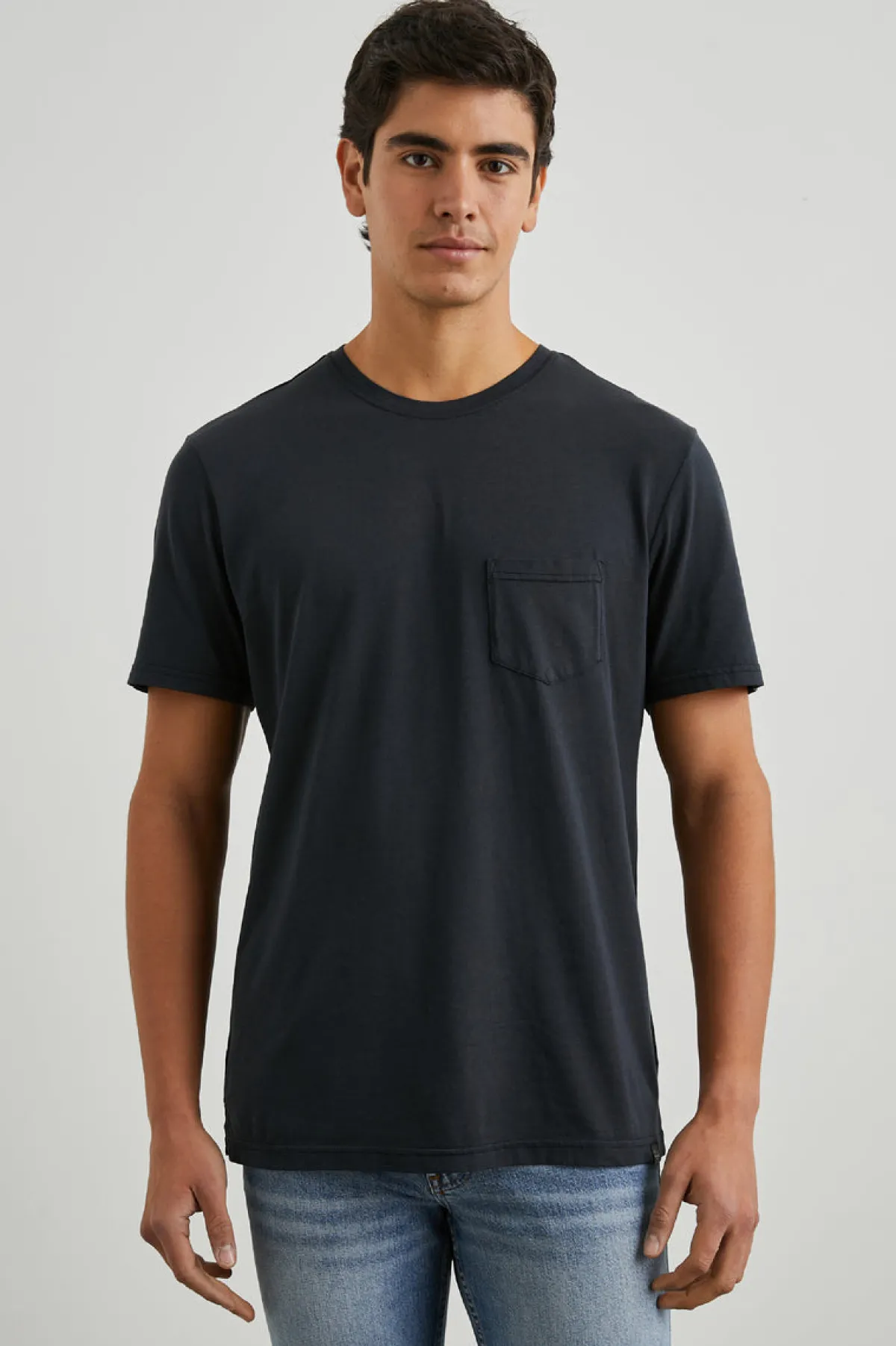 JOHNNY T-SHIRT - CARBON|Rails Clearance