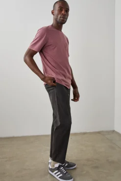 JOHNNY T-SHIRT - CRANBERRY|Rails Fashion