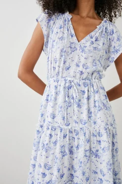 JUNI DRESS - BLUE BLOSSOMS|Rails Best