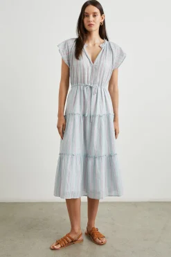 JUNI DRESS - PLACID STRIPE|Rails Best Sale