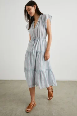 JUNI DRESS - PLACID STRIPE|Rails Best Sale