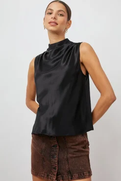 KALEEN TOP - BLACK|Rails Online