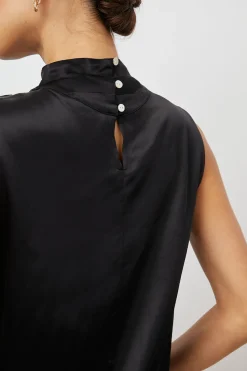 KALEEN TOP - BLACK|Rails Online