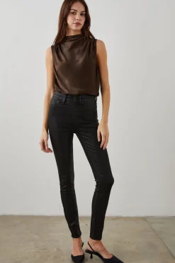 KALEEN TOP - DARK MOSS|Rails Flash Sale