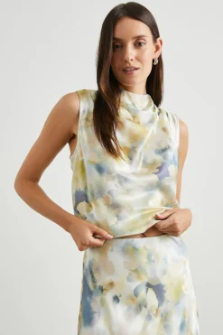 KALEEN TOP - DIFFUSED BLOSSOM|Rails Clearance