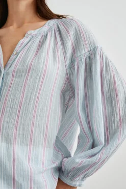 KENLIE SHIRT - PLACID STRIPE|Rails Sale