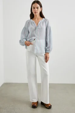 KENLIE SHIRT - PLACID STRIPE|Rails Sale