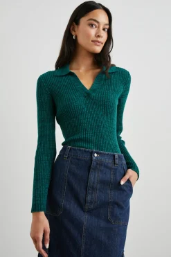 KENNEDY SWEATER - EVERGREEN|Rails Cheap
