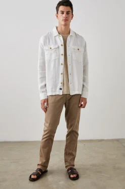 KEROUAC SHIRT JACKET - PARCHMENT|Rails Outlet