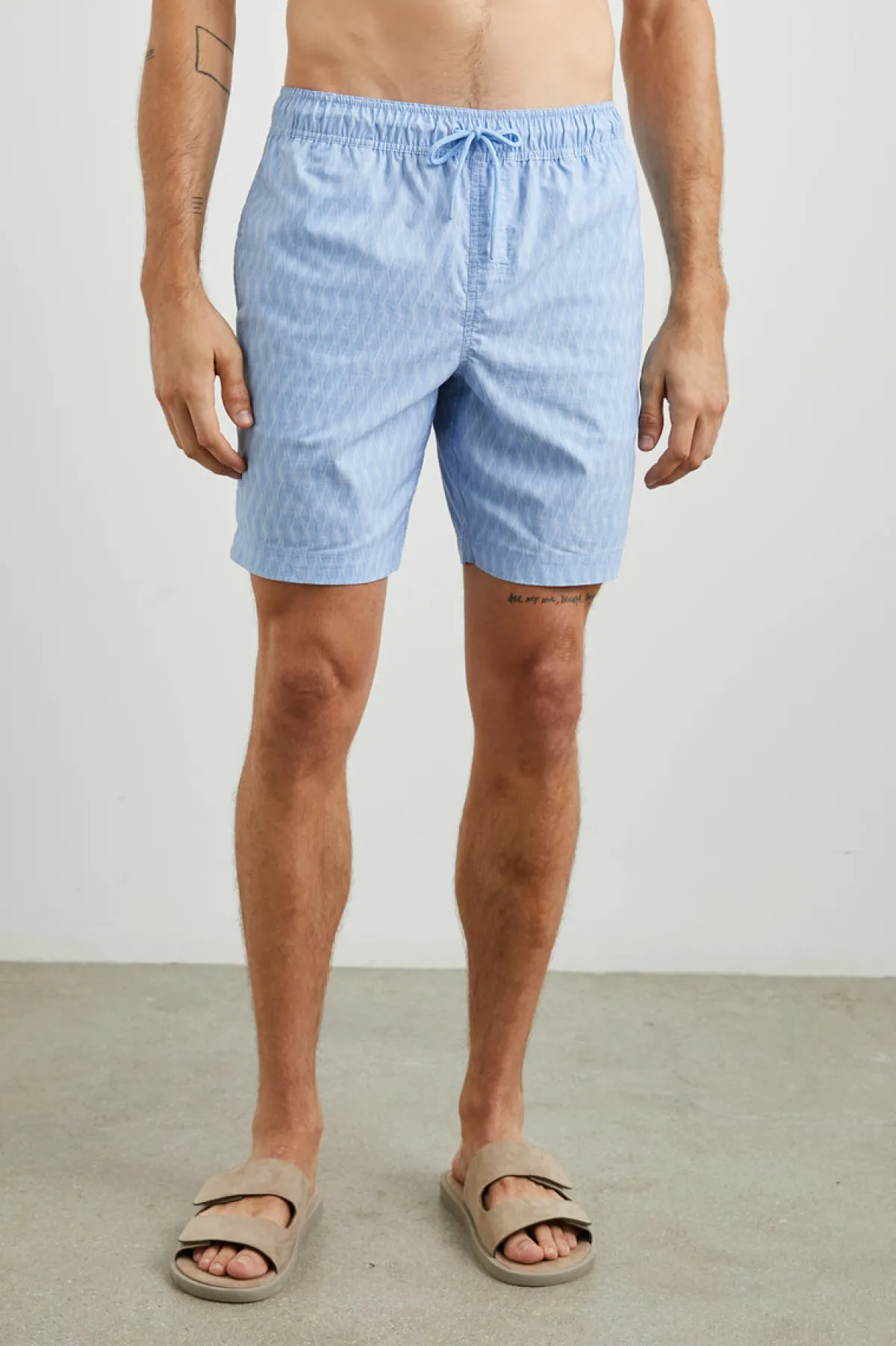 KIAN SWIM SHORT - MONOHELIX WATERFALL|Rails Shop