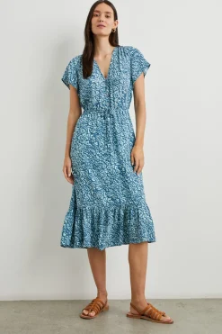 KIKI DRESS - BLUE HAVANA|Rails Cheap