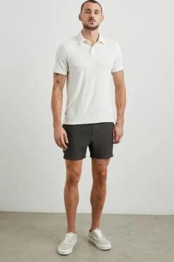 LA BREA SWIM SHORT - CHARCOAL SEERSUCKER|Rails Flash Sale