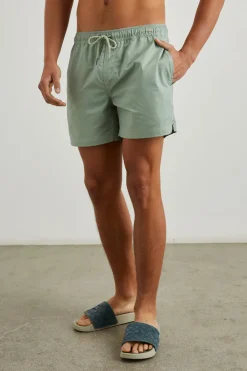 LA BREA SWIM SHORT - TEA LEAF|Rails Best Sale