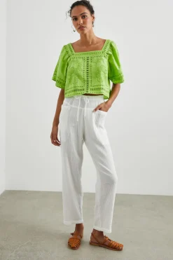 LAINE TOP - ISLAND GREEN|Rails New