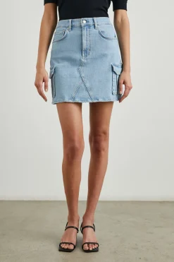 LAUREL CARGO SKIRT - CRYSTAL BLUE|Rails Hot
