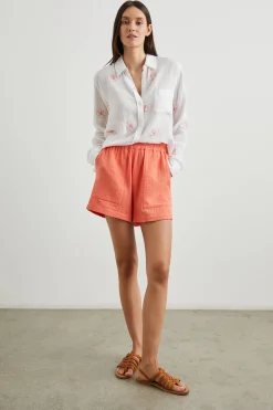 LEIGHTON SHORT - PAPAYA|Rails Shop