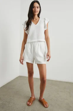 LEIGHTON SHORT - WHITE|Rails Store