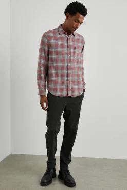 LENNOX SHIRT - BARN STEEL DOVE|Rails Hot