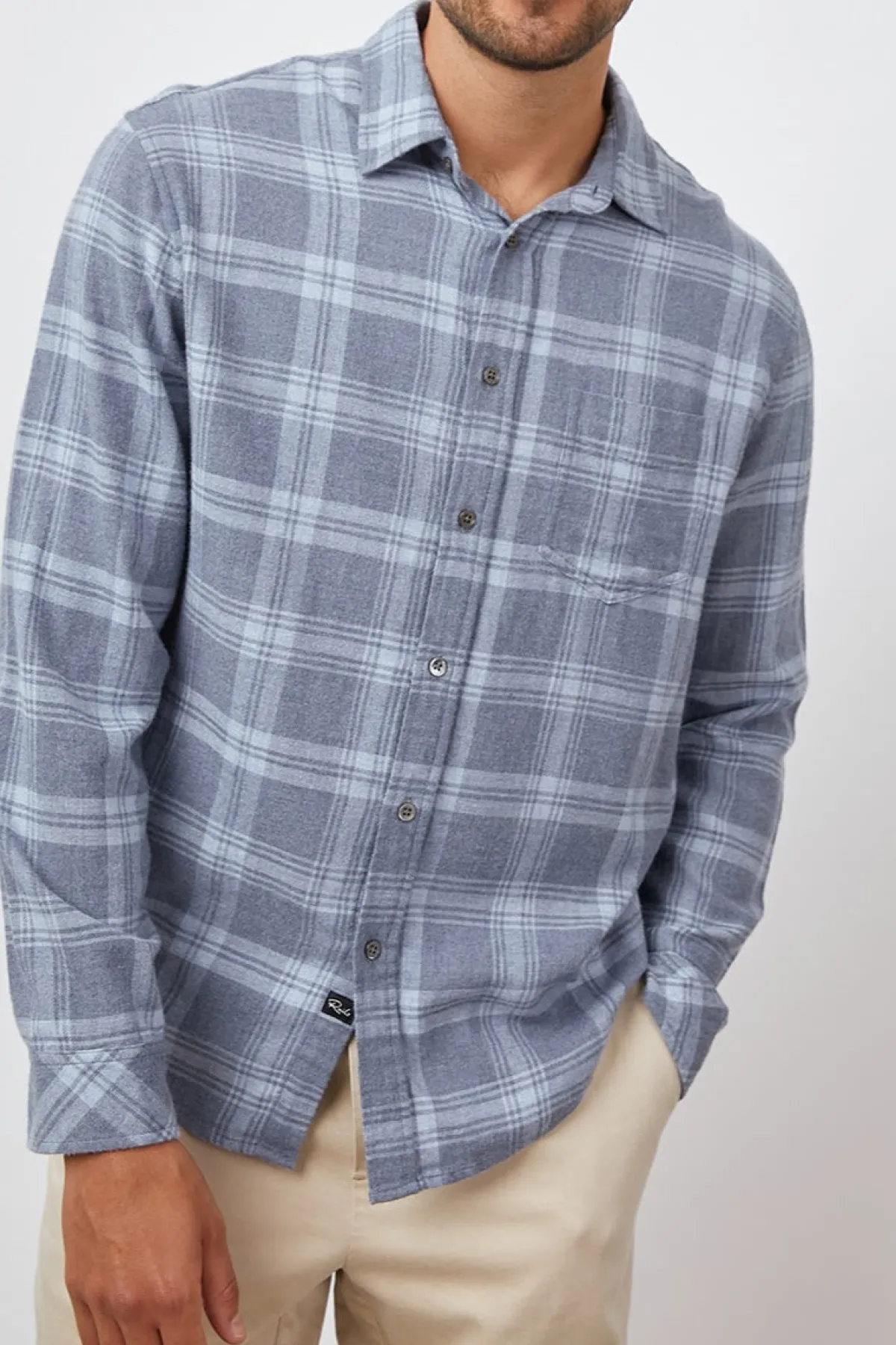 LENNOX SHIRT - CONCRETE DUST|Rails Flash Sale