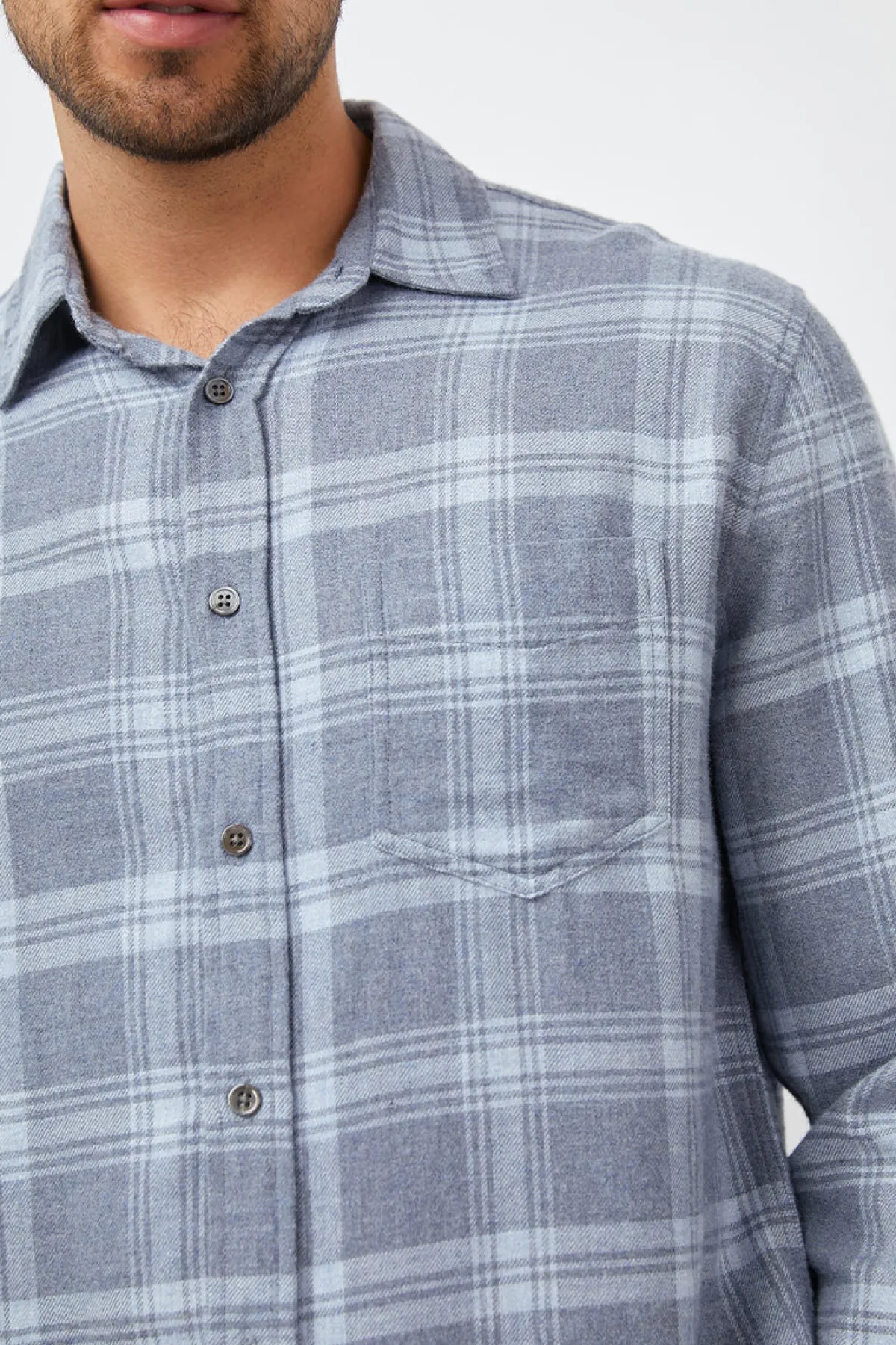 LENNOX SHIRT - CONCRETE DUST|Rails Flash Sale