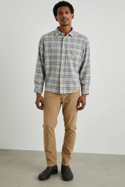 LENNOX SHIRT - OATMEAL ATLANTIC HEATHER|Rails Sale