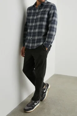 LENNOX SHIRT - SHADOW ETHER MELANGE|Rails Flash Sale