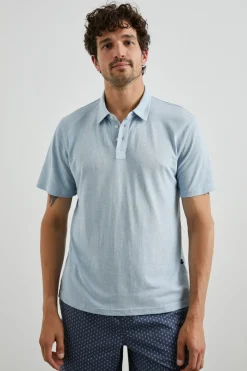 LEVANT POLO SHIRT - CIELO|Rails Outlet