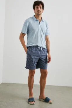 LEVANT POLO SHIRT - CIELO|Rails Outlet