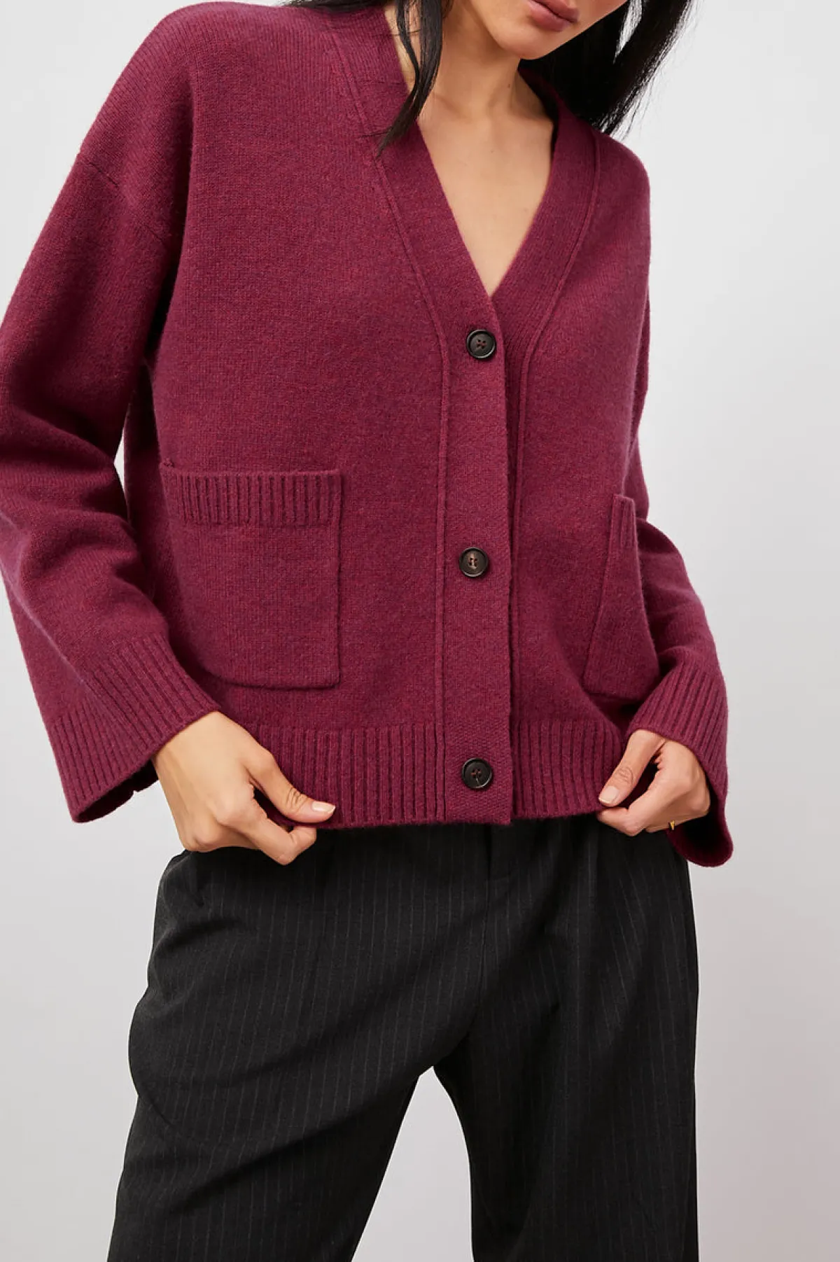 LINDI CARDIGAN - MAGENTA|Rails Clearance
