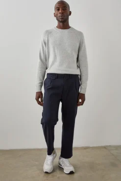 MARCELLUS PANT - NAVY CHARCOAL PIN STRIPE|Rails Best Sale