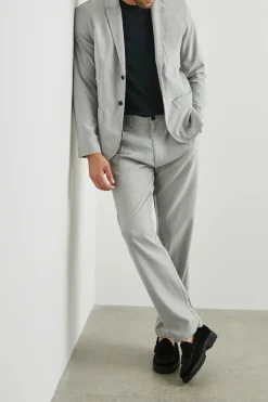 MARCELLUS PANT - SOFT GREY MELANGE|Rails New